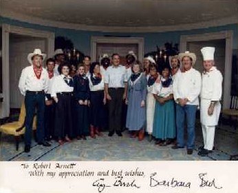 Group picture at the White House